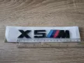 BMW X5M черна емблема лого, снимка 2