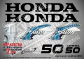 HONDA 90 hp Хонда извънбордови двигател стикери надписи лодка яхта, снимка 15