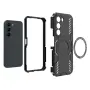 За Realme C100 5G / C83 5G Магнитен Butterfly Armor TPU PC Калъф с Охлаждащ Дизайн и Скрийн Протекто, снимка 8