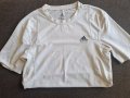 Adidas - оригинална мъжка тениска - размер М, бял цвят, снимка 3