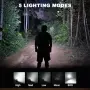 WUBEN H5 челникер зарядна LED фенер с магн. и 5 режима, IP68, снимка 4