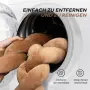 Котешко легло , миещо се плетено с еластична възглавница 60 см – Оранжево, снимка 2