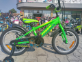 Детски велосипед 16" MASTER зелен, снимка 1
