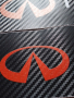 Карбонови стикери за прагове с лого Инфинити Infiniti кола автомобил джип ван , снимка 5