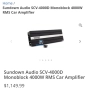 Усилвател Моноблок 4к Sundown audio SCV-4000 клас Д, снимка 9