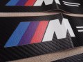 Високо качество карбон стикер лепенка BMW - M за залепване на прагове на кола автомобил джип , снимка 2