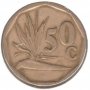 South Africa-50 Cents-1994-KM# 137-SUID AFRIKA-SOUTH AFRICA, снимка 1 - Нумизматика и бонистика - 38493078