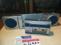 unisef stereo mini hi-fi made in japan-внос германия, снимка 1 - Радиокасетофони, транзистори - 29174143