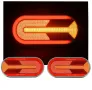  Комплект LED Стопове 25 см с динамичен мигач за ремарке бус каравана , снимка 1