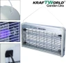 Мощна инсектицидна лампа KraftWorld 40W – Защита до 80 м² – UV лампа против комари и мухи, снимка 4