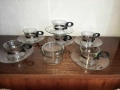Сервиз за кафе, йенско стъкло SIMAX, Чехословакия, снимка 3