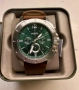Оригинален НОВ часовник Fossil с хронограф и кожена каишка, снимка 1