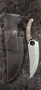 Ловджийски нож  със специална кания / Ръчна изработка, снимка 5