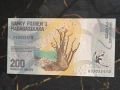 Банкнота - Мадагаскар - 200 ариари UNC | 2017г., снимка 2