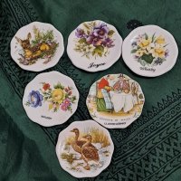 Лот декоративни порцеланови чинийки, Англия , снимка 12 - Антикварни и старинни предмети - 44422749