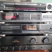 Продавам комплект усилвател  SONY ta-f461r,CD player SONY CDP-215, EQUALIZER SONY-SEQ-310, снимка 1 - Аудиосистеми - 40800421