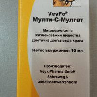 Мулти Ц Мулгат - витамини за всички декоративни животни, снимка 1 - За кучета - 39197649