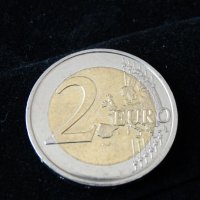 Френска монета 2евро, Шарл дьо Гол, възпоменателна 50г. от смъртта му, снимка 1 - Нумизматика и бонистика - 40576013