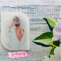 Ръчно изработен ароматен сапун "Момиче с букет", подарък за рожден ден, за имен ден, снимка 10 - Козметика за тяло - 39712928
