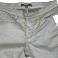  Lindex нови /с етикет/ сребристи скини дънки, снимка 2 - Дънки - 30391636