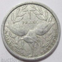 1 франк Нова Каледония 1949 г. с49, снимка 1 - Нумизматика и бонистика - 31983833
