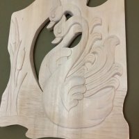 Дърворезба - лебеди , снимка 6 - Пана - 34117480