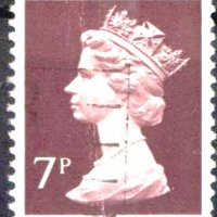 Клеймована марка Кралица Елизабет II 1975 от Великобритания, снимка 1 - Филателия - 38102354