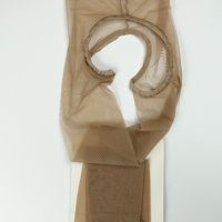 Нов телесен цвят чорапогащник с отворено дъно, снимка 2 - Бельо - 44340686