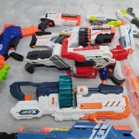 Детски пушки със стрели и топчета, аирсофт , снимка 12 - Електрически играчки - 38686385