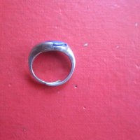 Страхотен сребърен пръстен с камък 925 РОВ, снимка 2 - Пръстени - 36704154