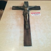 поръчан-масивен кръст с христос 53х30см 2301211616, снимка 4 - Колекции - 31528465