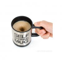 Саморазбъркваща се чаша за кафе или чай SELF STIRRING MUG, снимка 3 - Чаши - 38980289