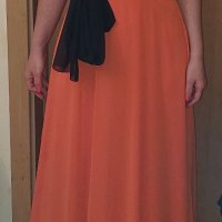 Официална нова рокля оранжева Fervente , снимка 6 - Рокли - 40208499