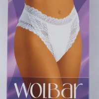 Бели бикини с висока талия и дантела марка Wolbar , снимка 4 - Бельо - 31601753