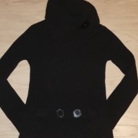 Черна зимна блуза рXS/S, снимка 6 - Блузи с дълъг ръкав и пуловери - 39564872