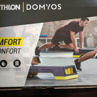 DOMYOS Comfort Step - Black/Yellow, снимка 2 - Фитнес уреди - 44779419