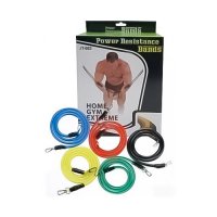 5бр. Комплект ластици за тренировка Power Resistance Bands, снимка 3 - Фитнес уреди - 35482103