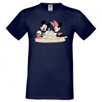 Мъжка тениска Mickey & Minnie 4 Подарък,Изненада,Рожден ден, снимка 6 - Тениски - 36575522