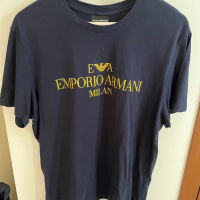 Мъжка тениска Emporio Armani XL, снимка 1 - Тениски - 44569855