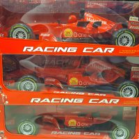 Състезателна кола Формула F1 , червена , звук и светлина, снимка 2 - Коли, камиони, мотори, писти - 39142718