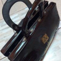 Старинна лачена чанта, снимка 5 - Други ценни предмети - 44369520