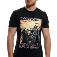Нова тениска с дигитален печат на музикалната група IRON MAIDEN - Death on the road, снимка 7 - Тениски - 37696919