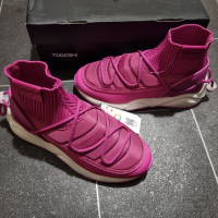 Togoshi дамски маратонки тип чорап розови , снимка 9 - Маратонки - 42939879