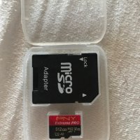 Продавам micro USB card 512GB чисто нови plus adapter , снимка 5 - USB Flash памети - 40289104