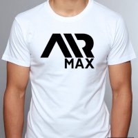ХИТ! Мъжки тениски AIR MAX принт! Поръчай модел с ТВОЯ идея!, снимка 2 - Тениски - 29676622