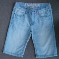 Чисто нови къси дънки на "Denim/н.152", снимка 1 - Детски панталони и дънки - 40413734