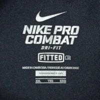Nike PRO Combat DRI-FIT оригинална термо блуза 2XL Найк спорт фитнес, снимка 3 - Спортни дрехи, екипи - 42591407