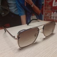 Кафяви слънчеви очила Рамки Голд, снимка 2 - Слънчеви и диоптрични очила - 44174506
