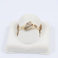 нов златен пръстен 48775-3, снимка 4 - Пръстени - 39599764