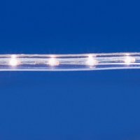 LED Светещ Коледен маркуч, 6м Студено бяло, снимка 2 - Лед осветление - 42743189